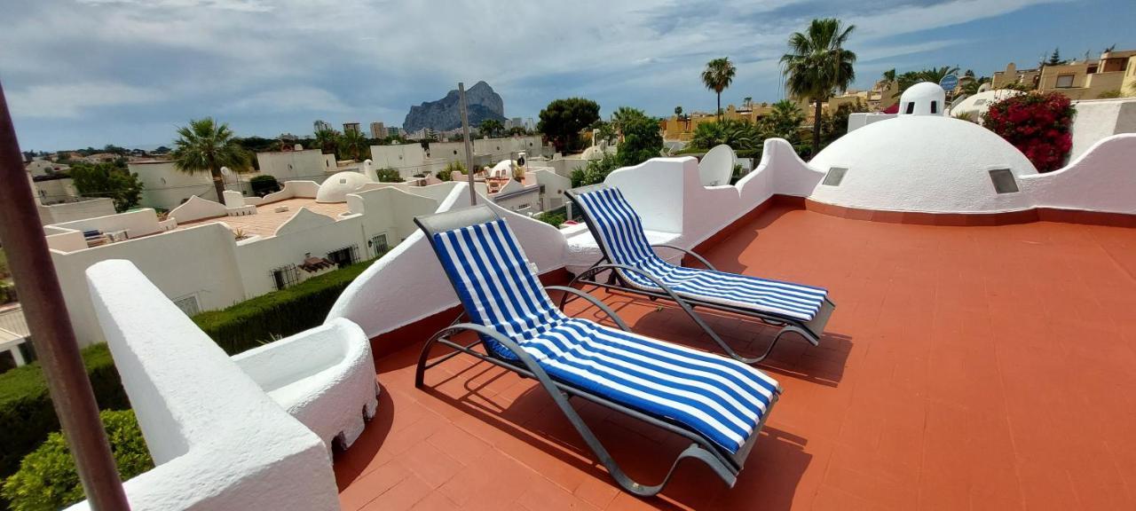 Villa Totalmente Independiente Con Piscina Comunitaria Кальпе Экстерьер фото