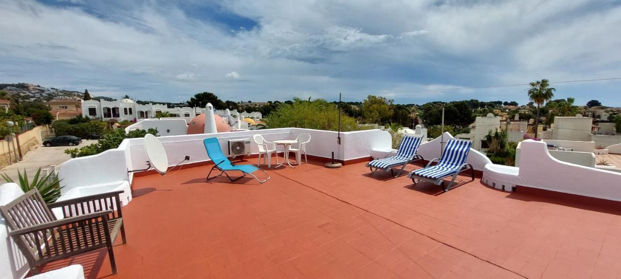 Villa Totalmente Independiente Con Piscina Comunitaria Кальпе Экстерьер фото