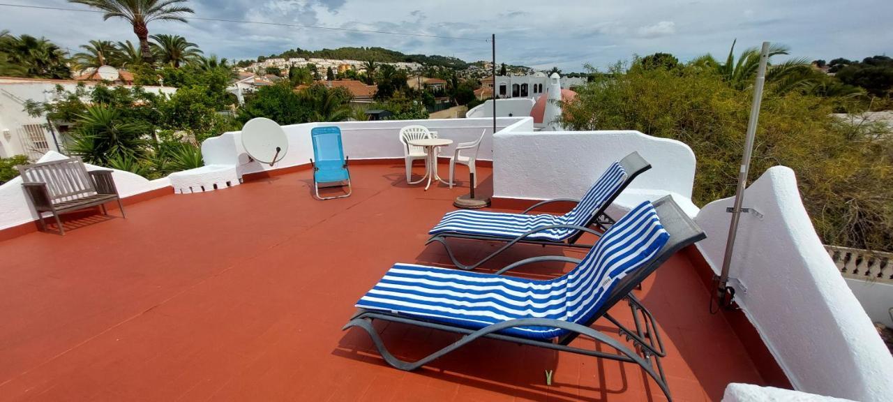 Villa Totalmente Independiente Con Piscina Comunitaria Кальпе Экстерьер фото